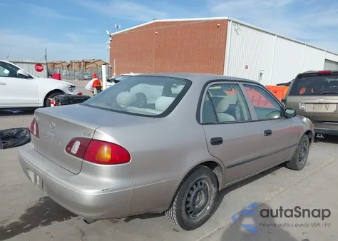 2000 Toyota Corolla Ce из США, поврежденный, VIN 1NXBR12EXYZ337319